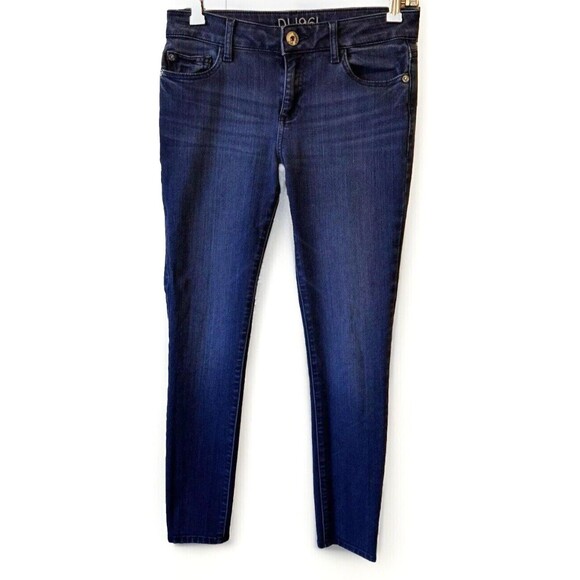 DL1961 Florence Ankle Mid Rise Instasculpt Wooster Skinny Jeans Price 26 - Picture 1 of 15